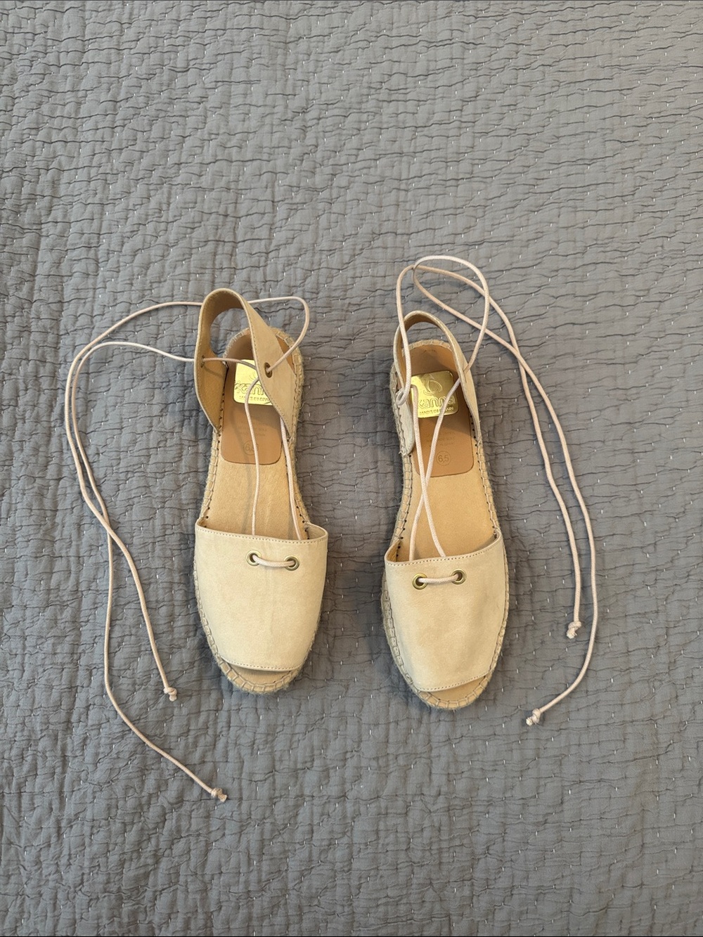 Kanna Made In Spain Espadrille Ankle Sandal